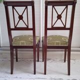 Lot de deux chaises Empire