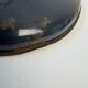 Old industrial enamel suspension night blue