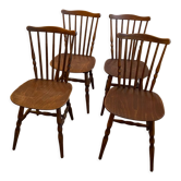 4 vintage Baumann bistro chairs