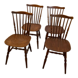 4 vintage Baumann bistro chairs