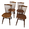 4 vintage Baumann bistro chairs