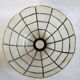 Mother-of-pearl lampshade for hanging