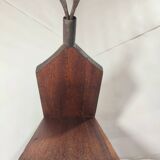 Siège Africain Grattoir à Noix de Coco / 1960's Afrique / Bois