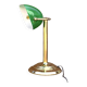 Vintage Banker's Lamp - Green Notary Lamp