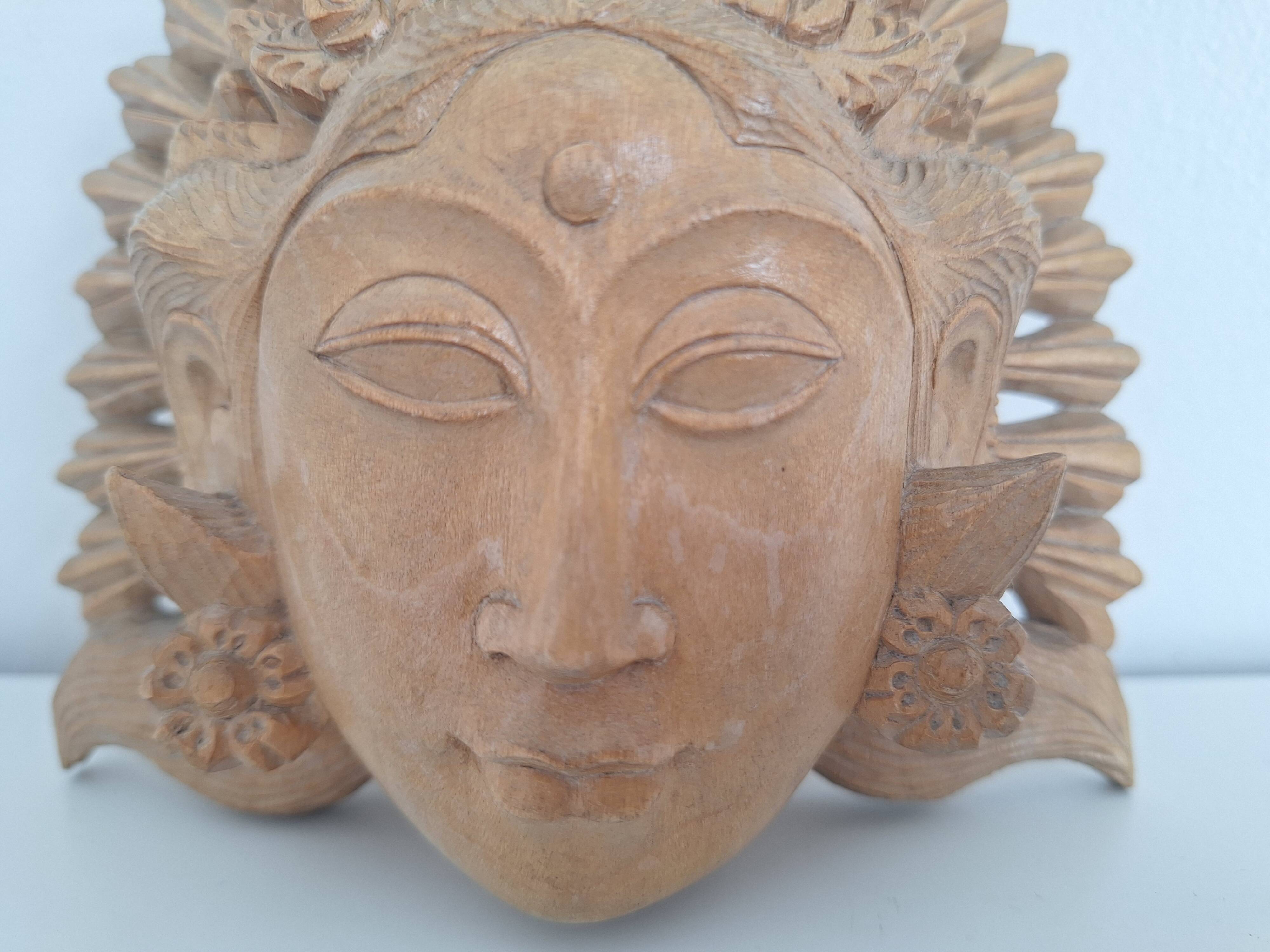 Balinese wooden mask