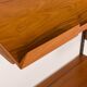 Kai Kristiansen teak wall unit with a desk and a lamp, FM Mobler, 1960s