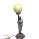 Art Deco bedside lamp, Poland, 1950s