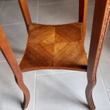 Art deco tray in marble side table