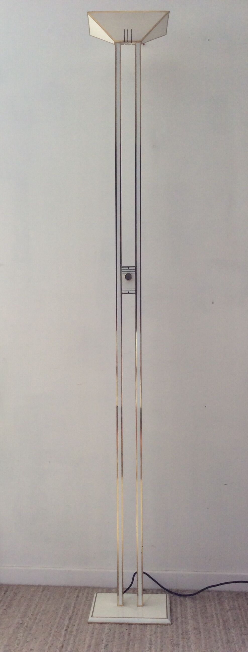 Lampadaire Relco Milano des années 70-80