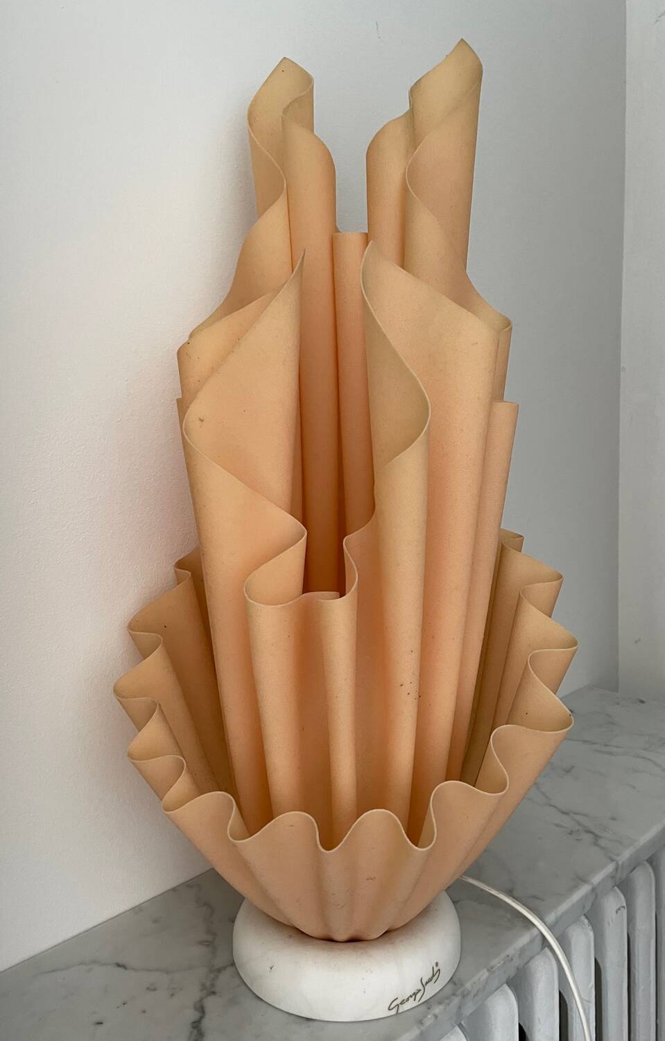 Vintage Georgia Jacob Corolla Lamp