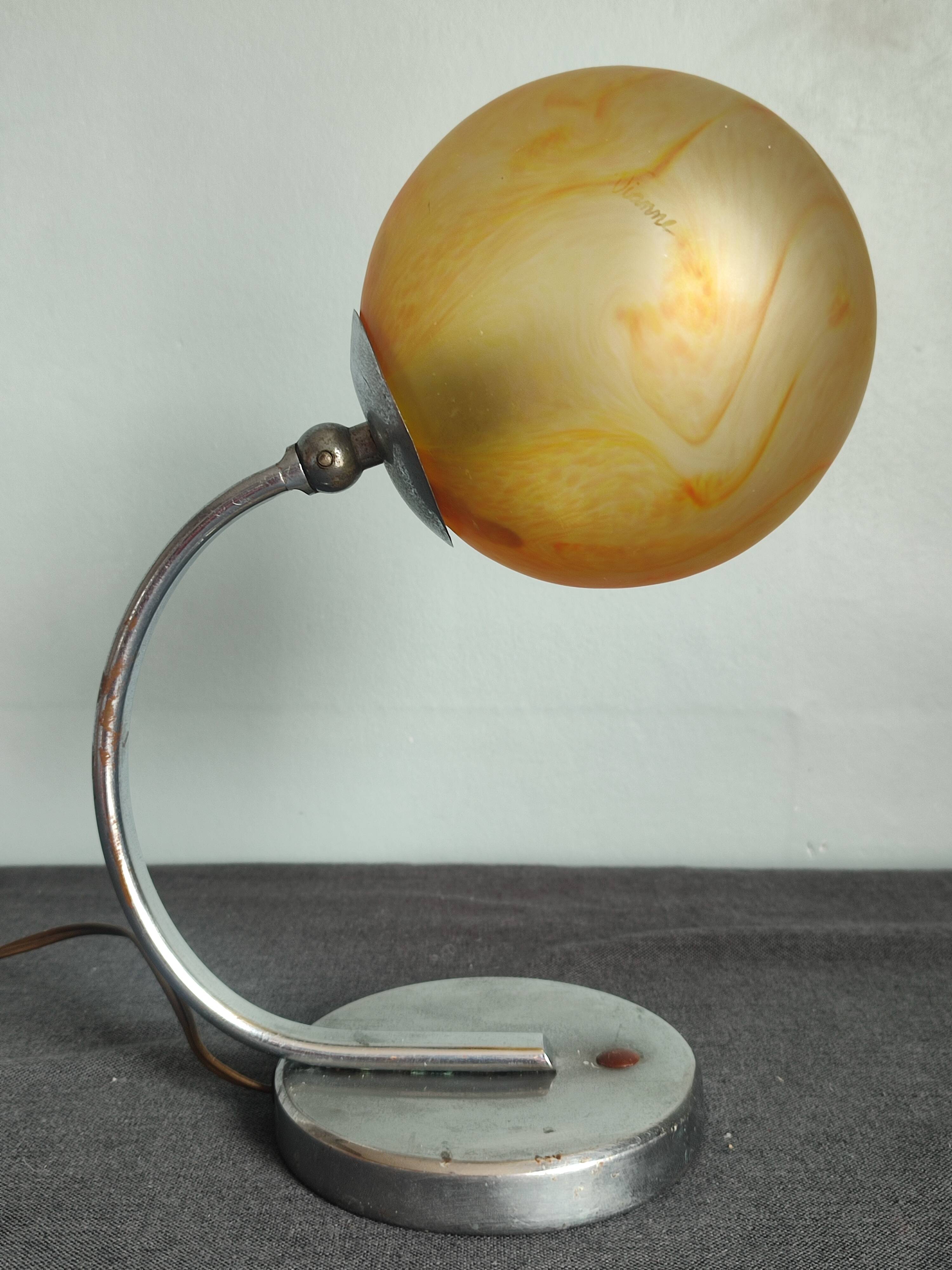 Antique Bauhaus style desk lamp