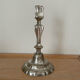Louis XIV style silver metal candle holder