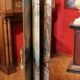 Early 20th Century French Tempera on Canvas Folding Screen with Seascape View