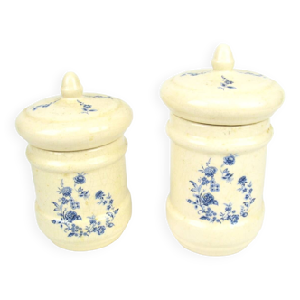 Lot de 2 pots de salle de bain