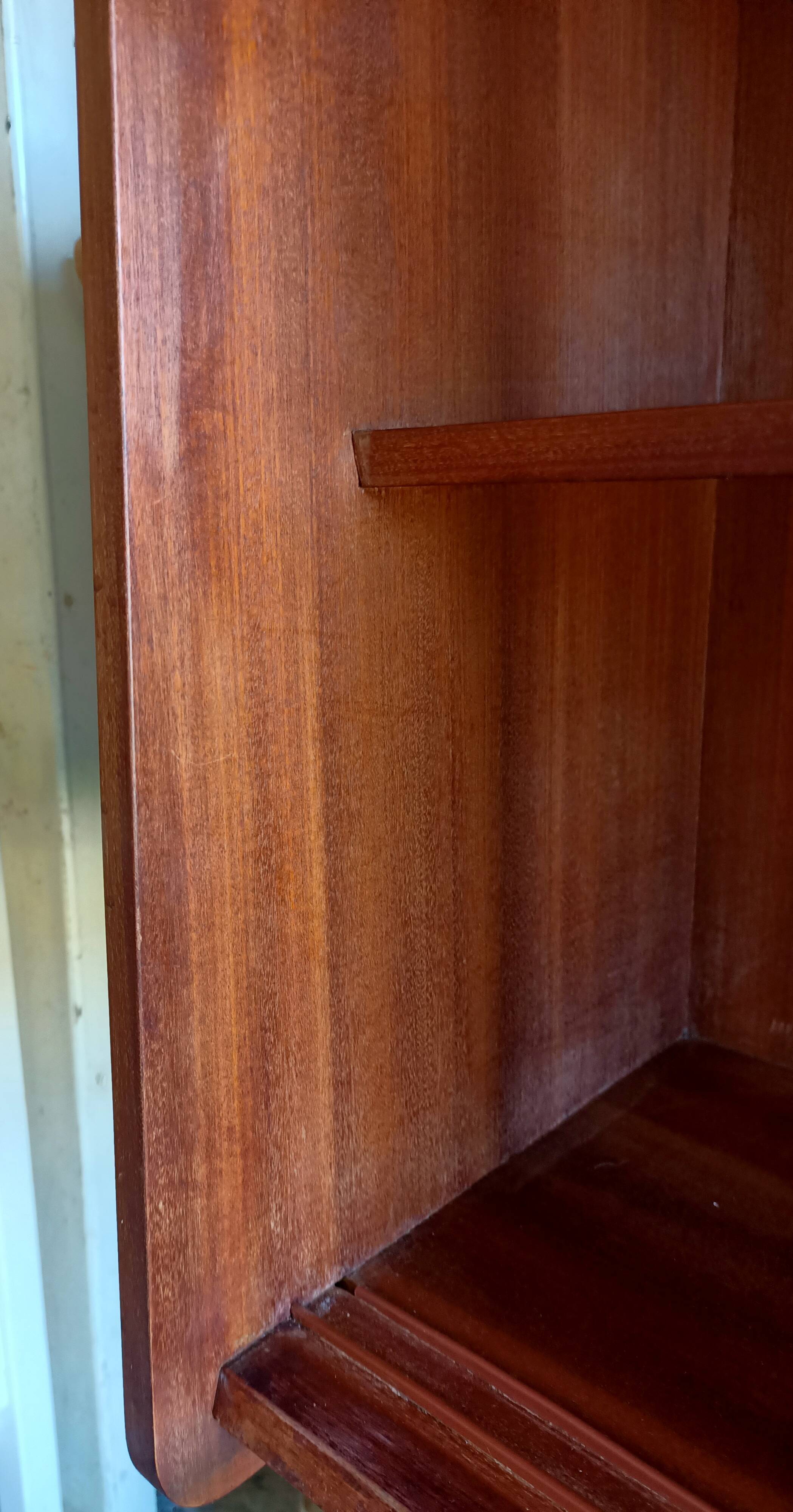 Vintage wall shelf/closet