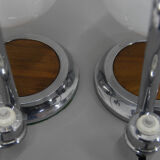 Set of two art deco table lamps, 1930s