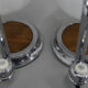 Ensemble de deux lampes de table art déco années 1930