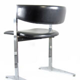 Sixties chrome vintage dining chairs