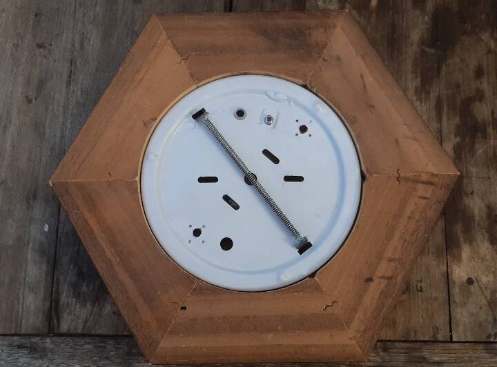 70s amber glass ceiling light