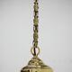 Art deco brass pendant lamp ,1930