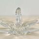 Adorable fruit bowl or centerpiece or flower bowl in translucent crystal - 1960