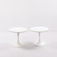 Paire de tables d’appoint Modèle « Tulip », design Maurice Burke édité par Arkana, 1960