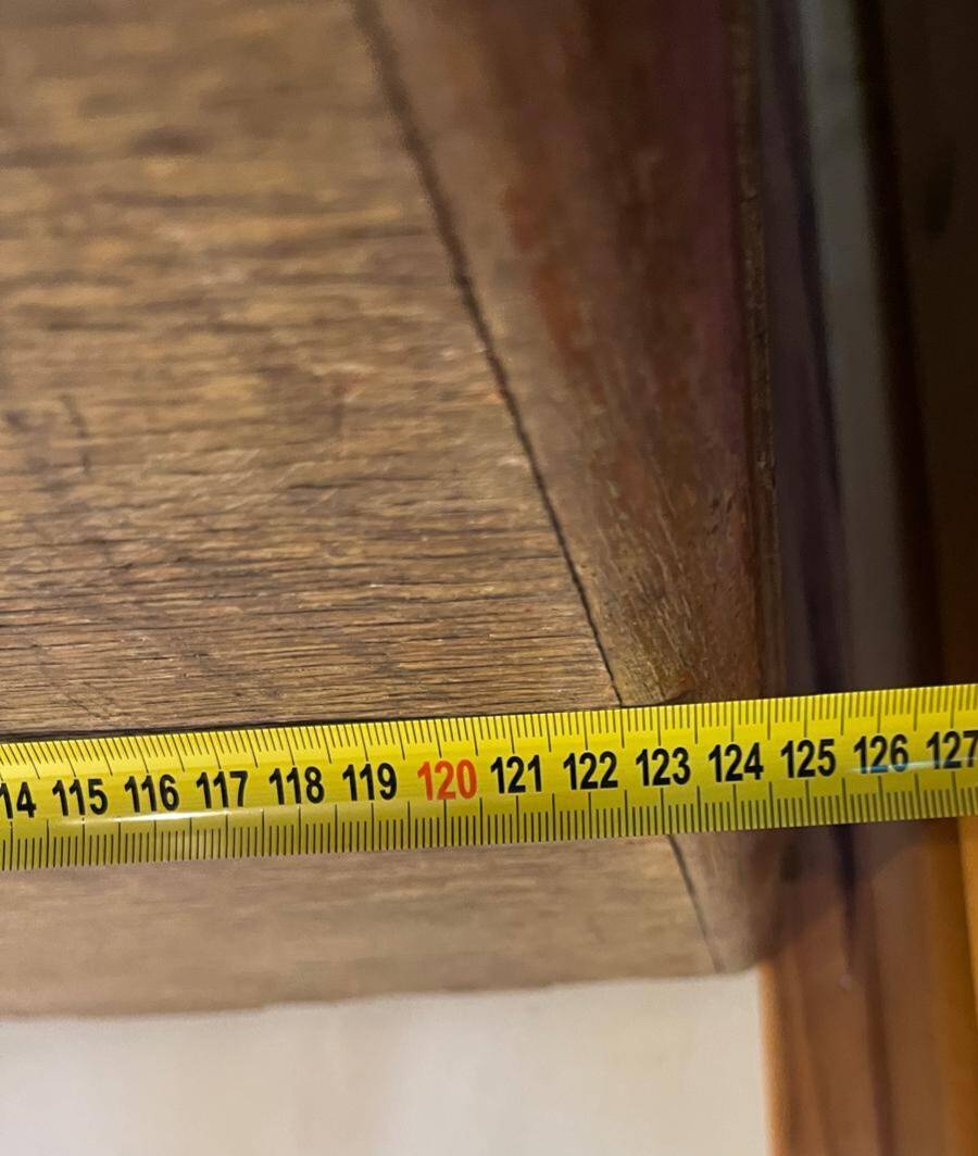 Beau meuble classeur ancien en bois, composé de 3 compartiments avec