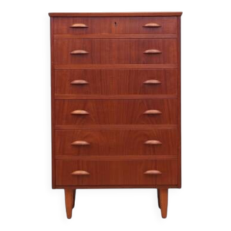 Commode en teck, design danois, années 1970, production : Danemark