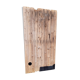 Old wooden barn gate
