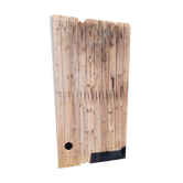 Old wooden barn gate