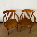 Set of bentwood armchairs and chairs