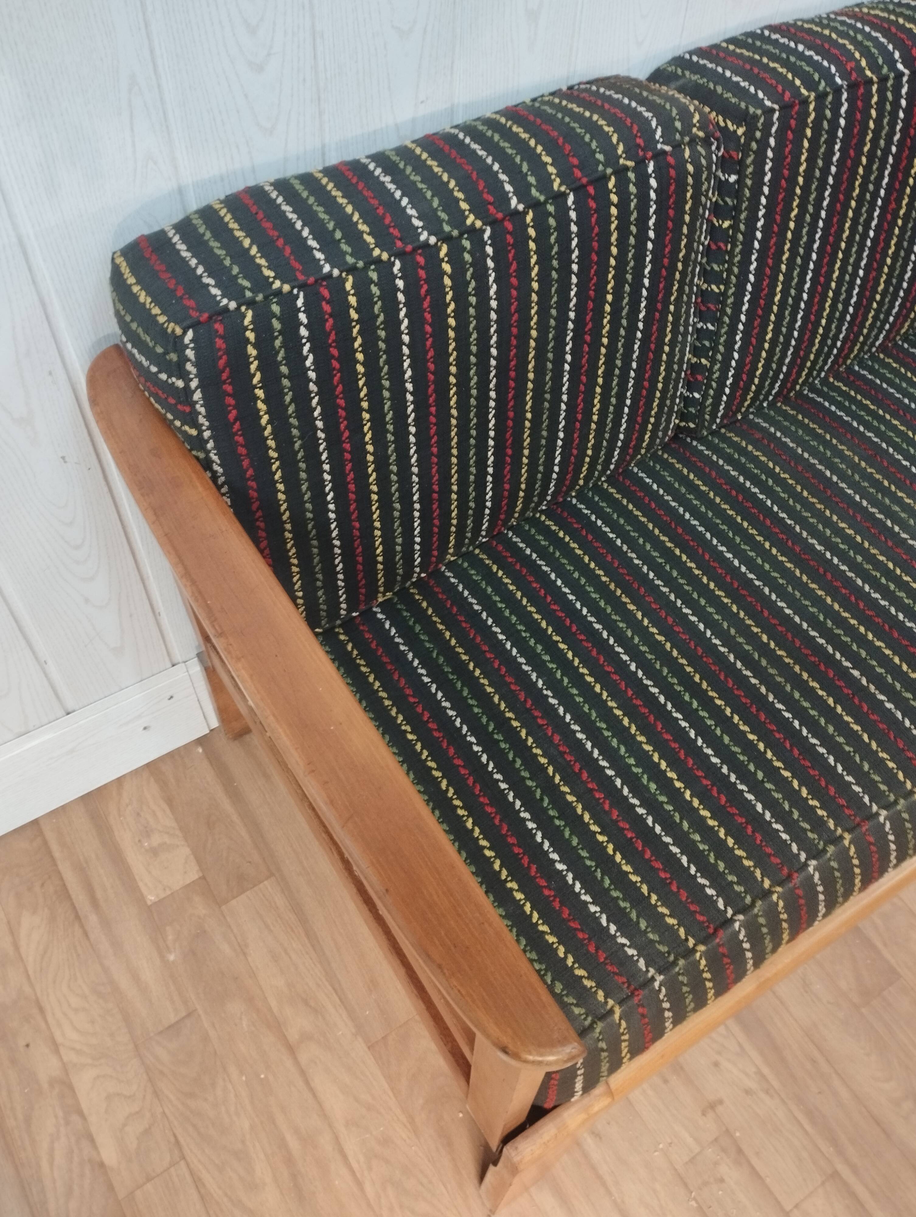 Daybed vintage compass feet Scandinavian style