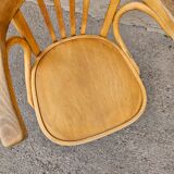 Baumann armchair light wood