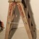 Ladder raw wood