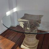 table à manger colonne