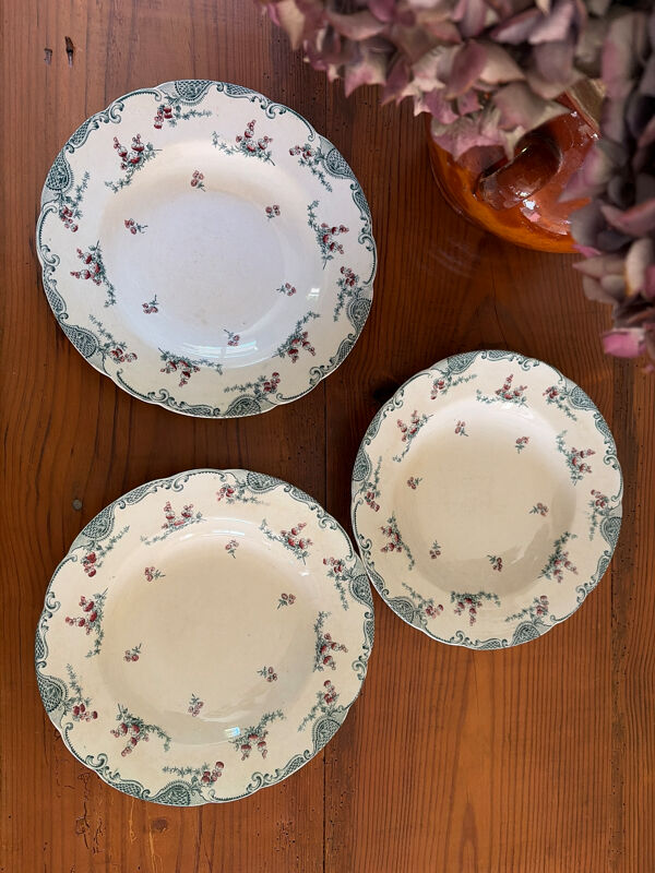 Assiette ''Vincennes'' de Longwy
