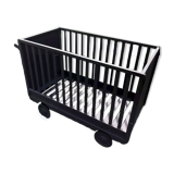 Lit évolutif roulotte laurette avec matelas fourni