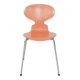 Arne Jacobsen for Fritz Hansen peach wooden "Ant" chair, Denmark 1996