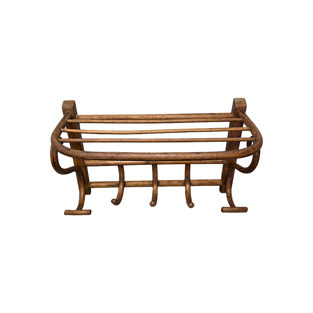 Art Nouveau Wall Coat Rack By Fisschel, 1920/30s