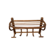 Art Nouveau Wall Coat Rack By Fisschel, 1920/30s