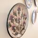 Large "Thistle" ceramic plate from Vallauris