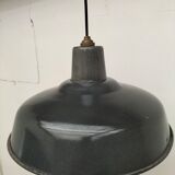 Old enamelled lamp