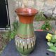 Vase original vintage 1970 folklorique.