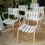 Vintage garden armchairs