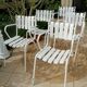 Vintage garden armchairs