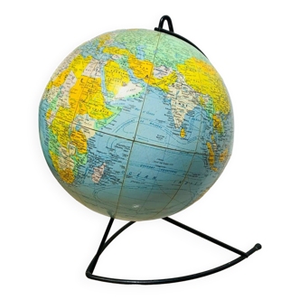 Globe terrestre Girard et Barrere
