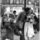 Photograph, “Les jonquilles” Paris, 1954 / Homage to Robert Doisneau / 15 x 20 cm / B&W
