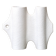Sgrafo Modern sculptural white porcelain vase by Peter Muller