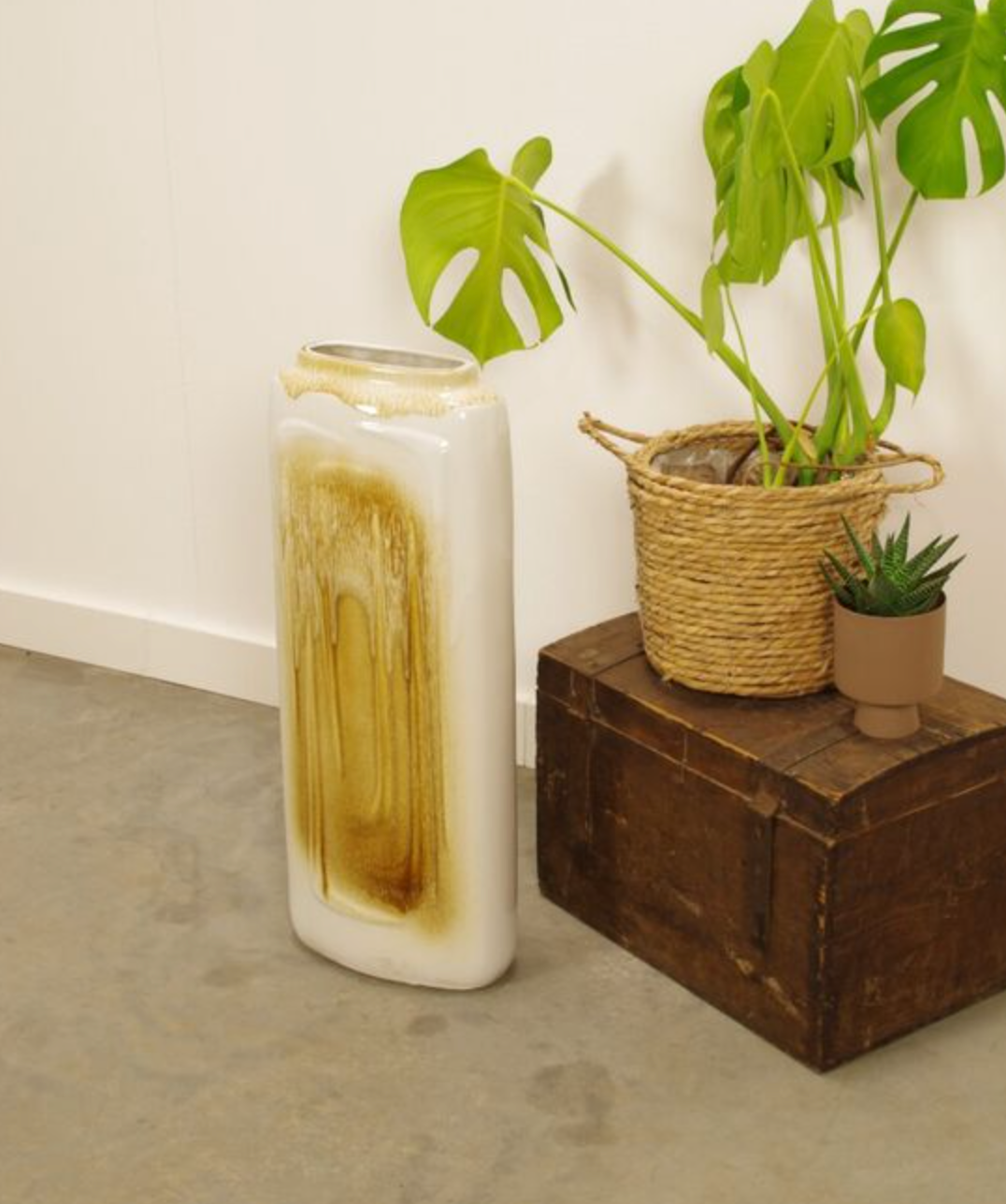 Vintage pottery vase