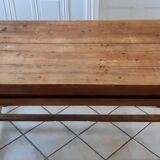 Table de ferme ancienne en bois de hêtre XIXème
